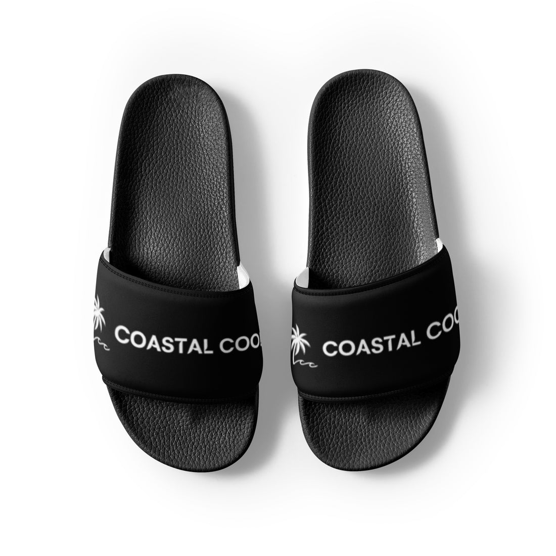 Women's Slides - Black - Coastal Cool - Swimwear and Beachwear - Recycled fabrics